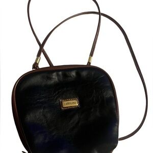 Vintage Carryland black and brown purse